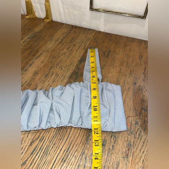 Montce Light Denim Victoria Bikini Top size XL - Picture 6 of 8